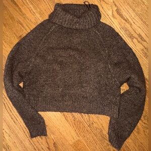 Zara Chocolate Brown Turtleneck